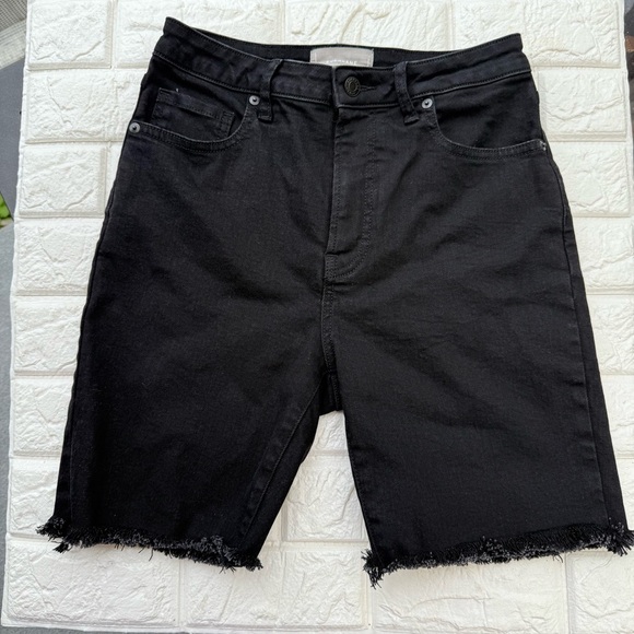 Everlane The Denim Modest Cutoff Short  Black 29 - Picture 1 of 5